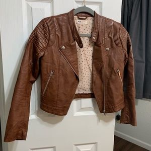Camel Faux Leather